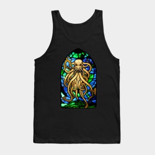 Stained Glass Cthulhu Tank Top